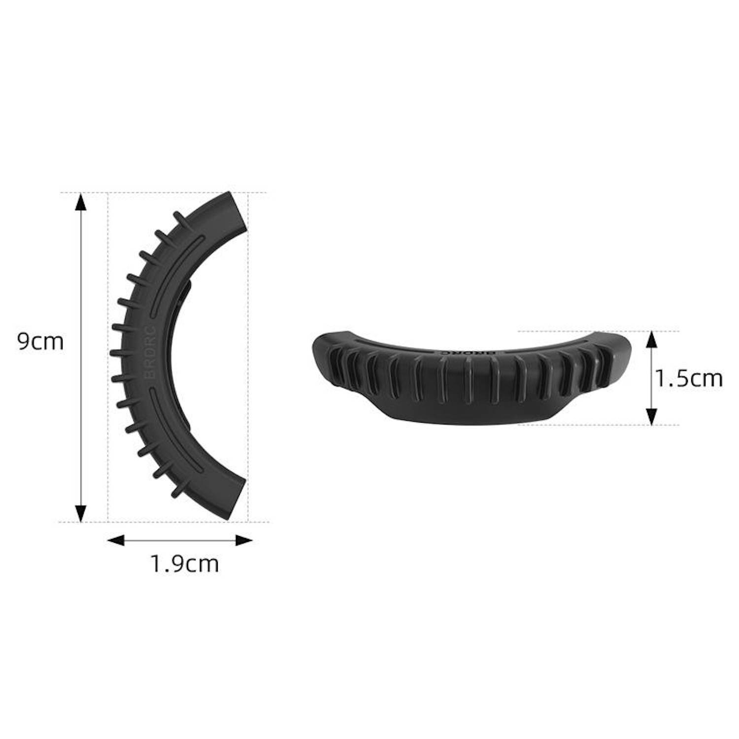 Für DJI Avata 2 BRDRC 4er Set Paddle Schutz Bumper Anti Kollision Ringe Orange