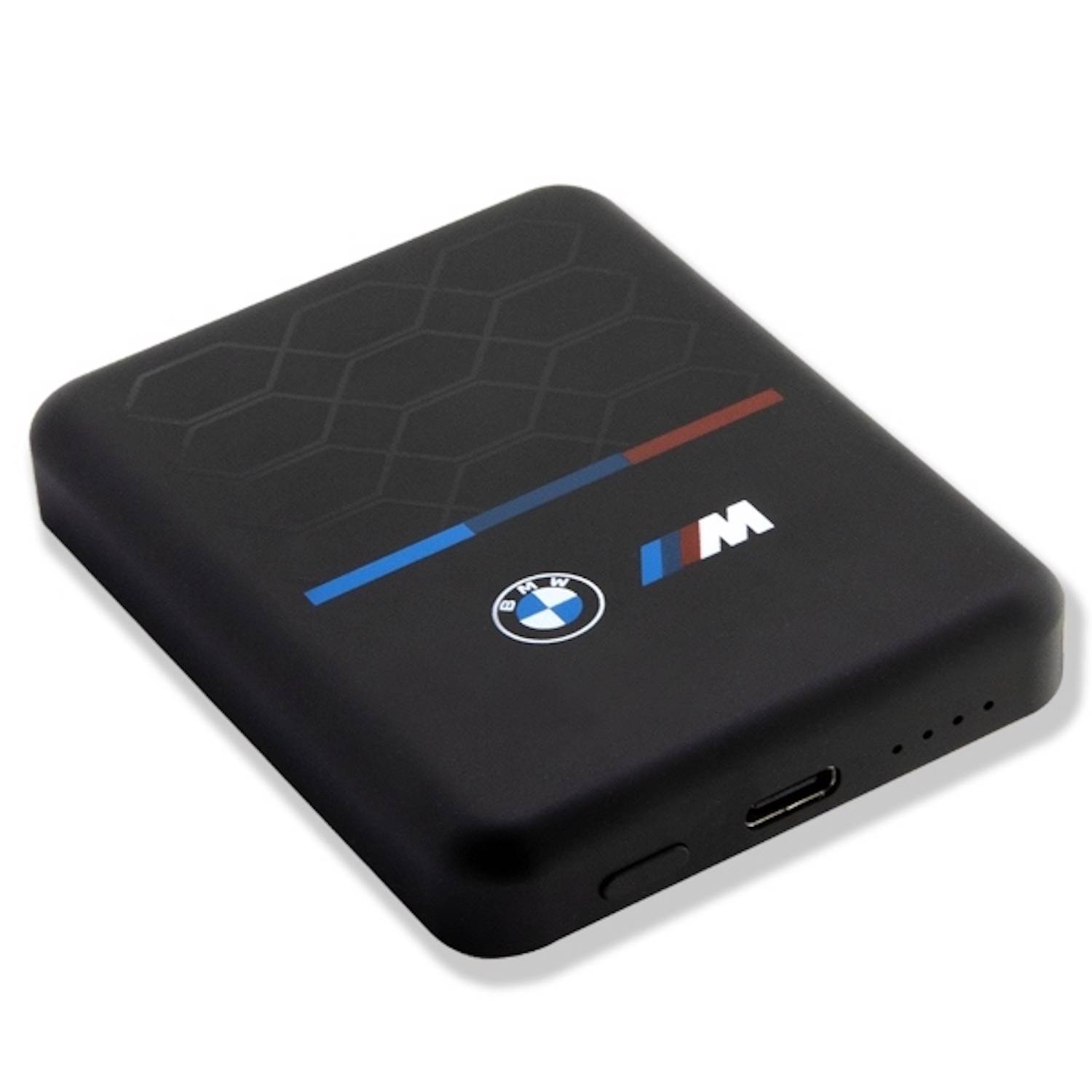 BMW MagSafe Powerbank 3.000 mAh mit Kabel M Kollektion Schwarz