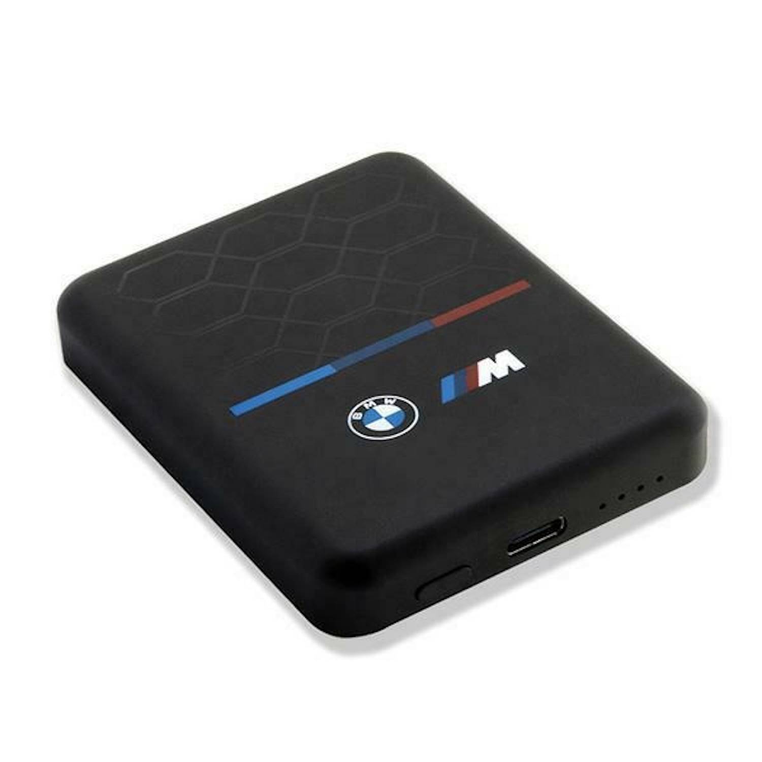 BMW MagSafe Powerbank 5.000 mAh mit Kabel M Kollektion Schwarz