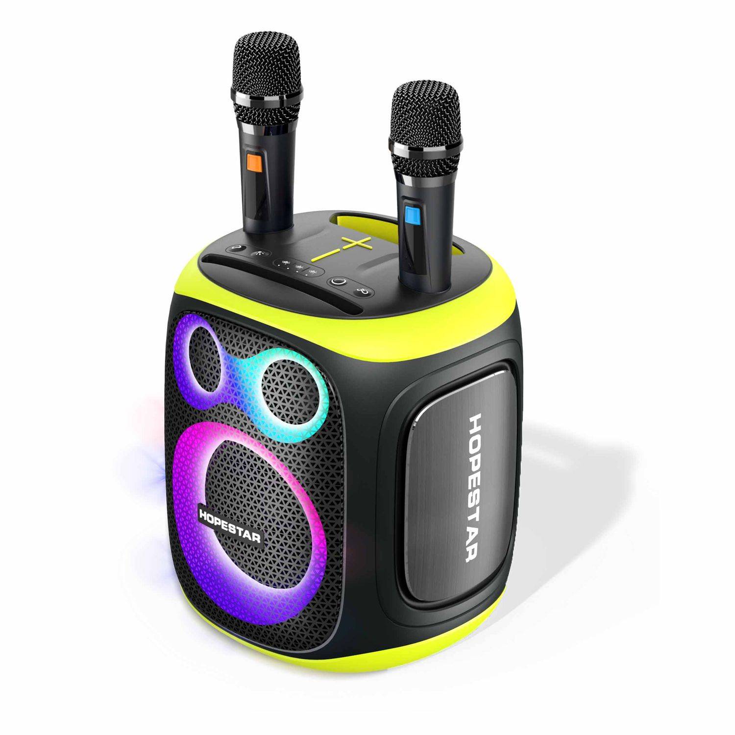 HOPESTAR PARTY 130 – Leistungsstarker 120W Bluetooth Lautsprecher mit Bass Horn/