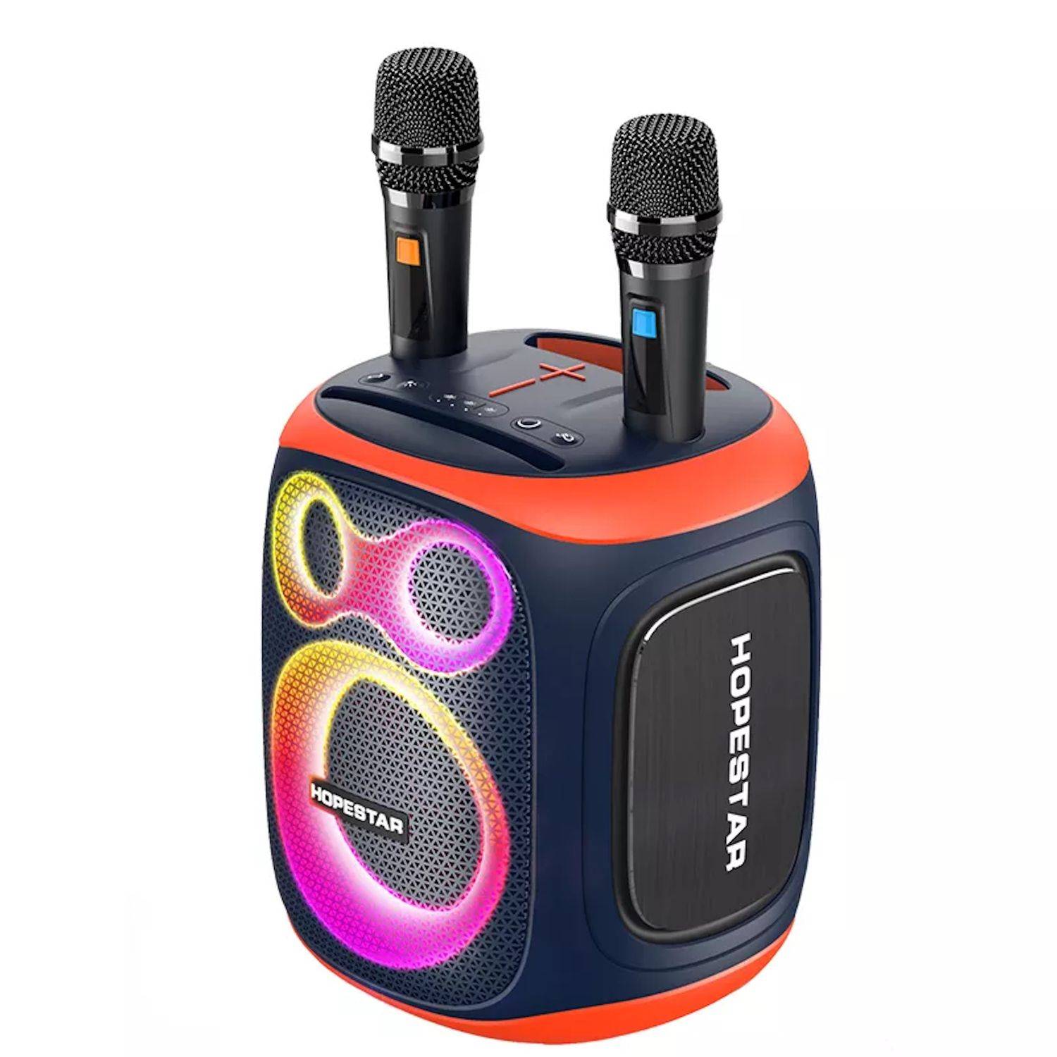 HOPESTAR PARTY 130 – Leistungsstarker 120W Bluetooth Lautsprecher mit Bass Horn/