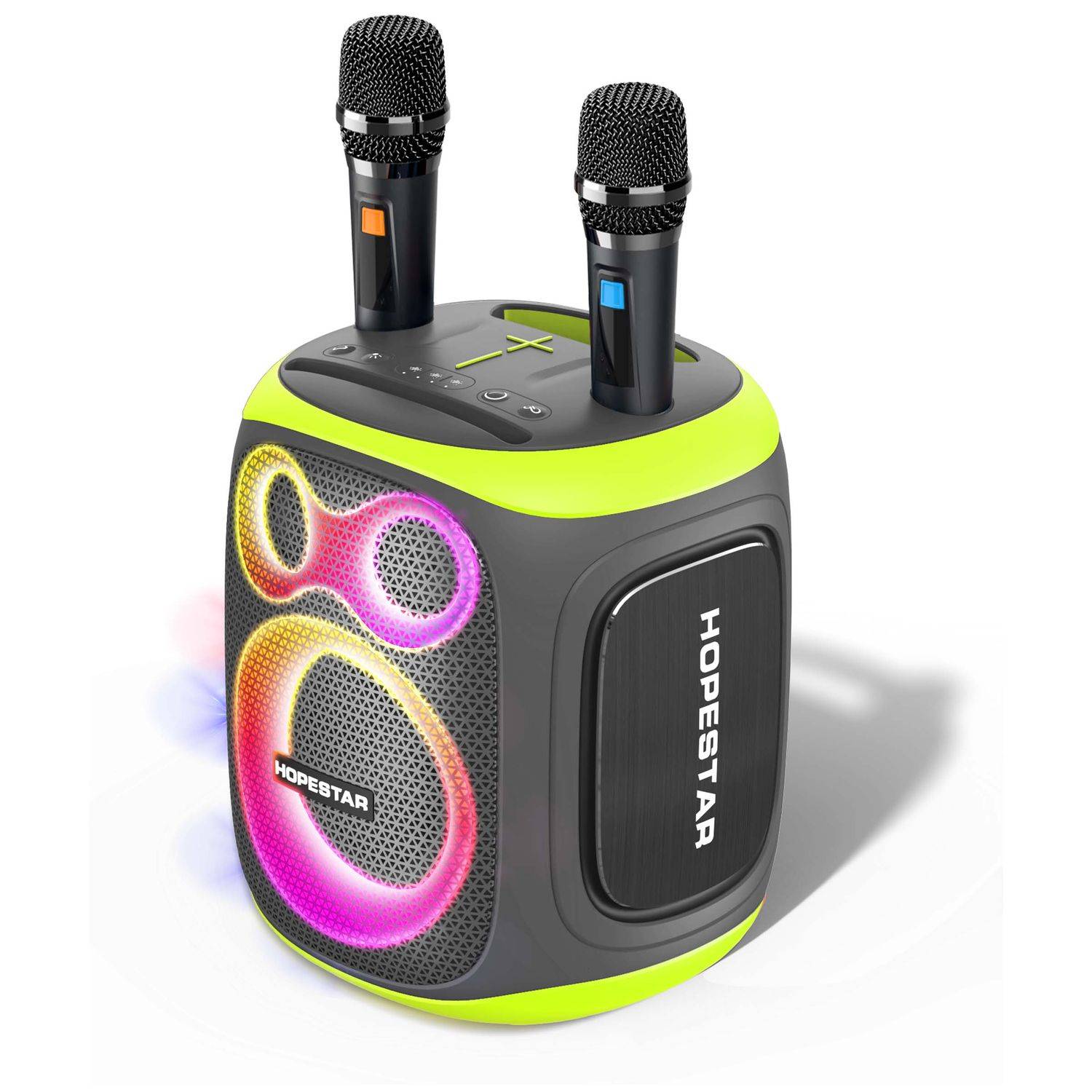 HOPESTAR PARTY 130 – Leistungsstarker 120W Bluetooth Lautsprecher mit Bass Horn/