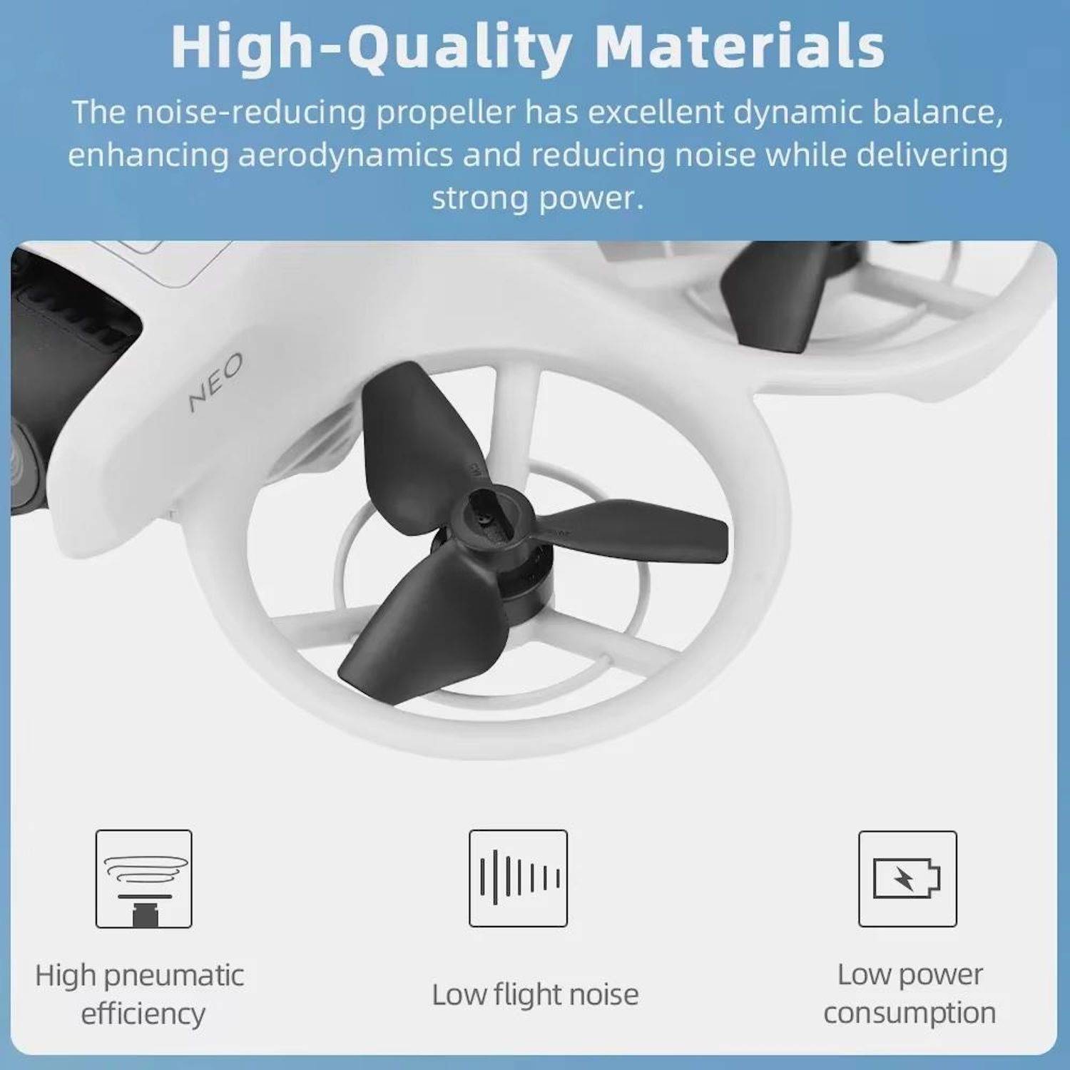 Für DJI Neo Drohne BRDRC 2 Paar Farbenfrohe Ersatz Propeller Blätter Gear Rosa/