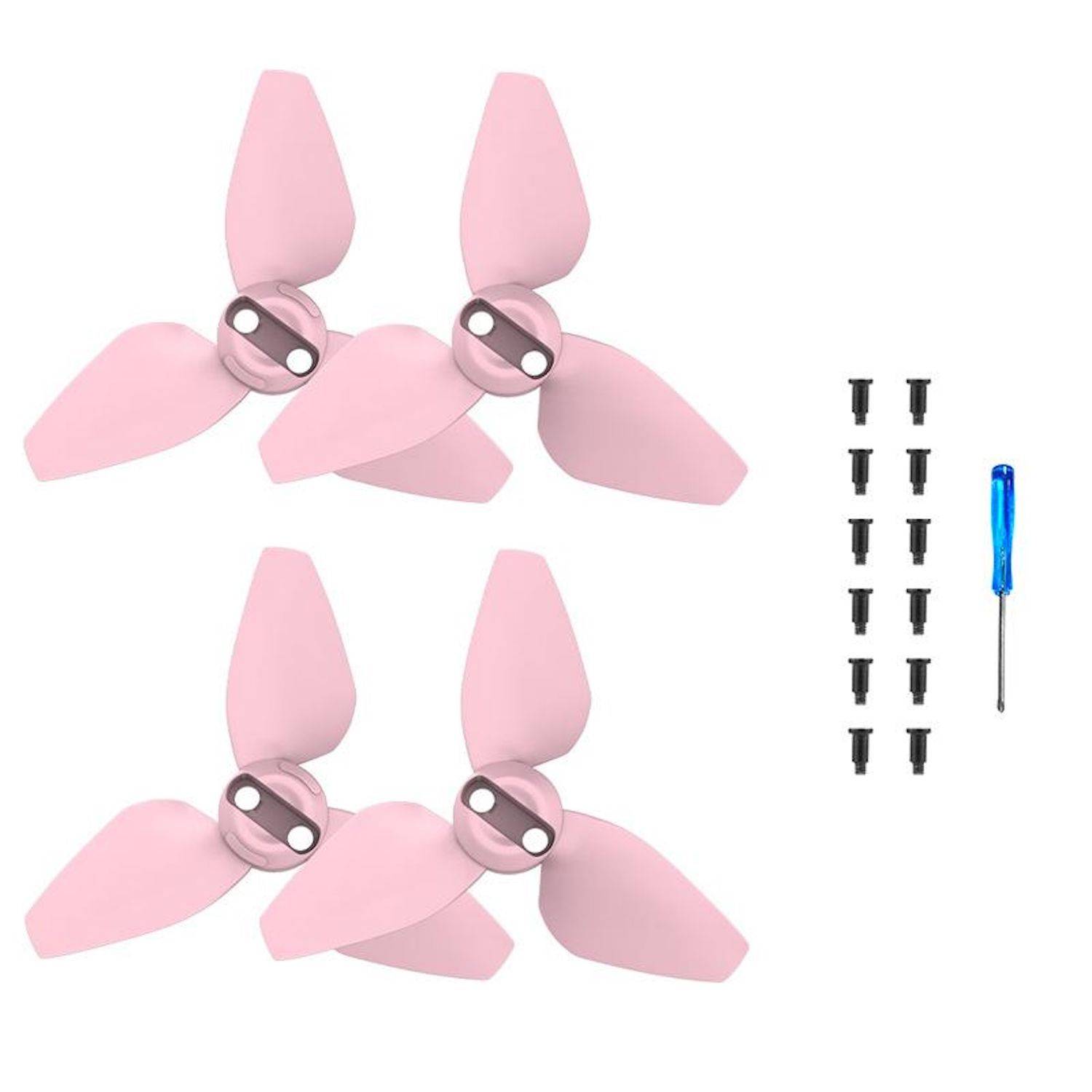 Für DJI Neo Drohne BRDRC 2 Paar Farbenfrohe Ersatz Propeller Blätter Gear Rosa/
