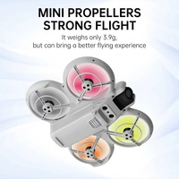 Für DJI Neo Drohne RCSTQ 1 Paar Farbenfrohe Ersatz Propeller Blätter Gear Grau/ Für DJI Neo Drohne RCSTQ 1 Paar Farbenfrohe Ersatz Propeller Blätter Gear Grau/