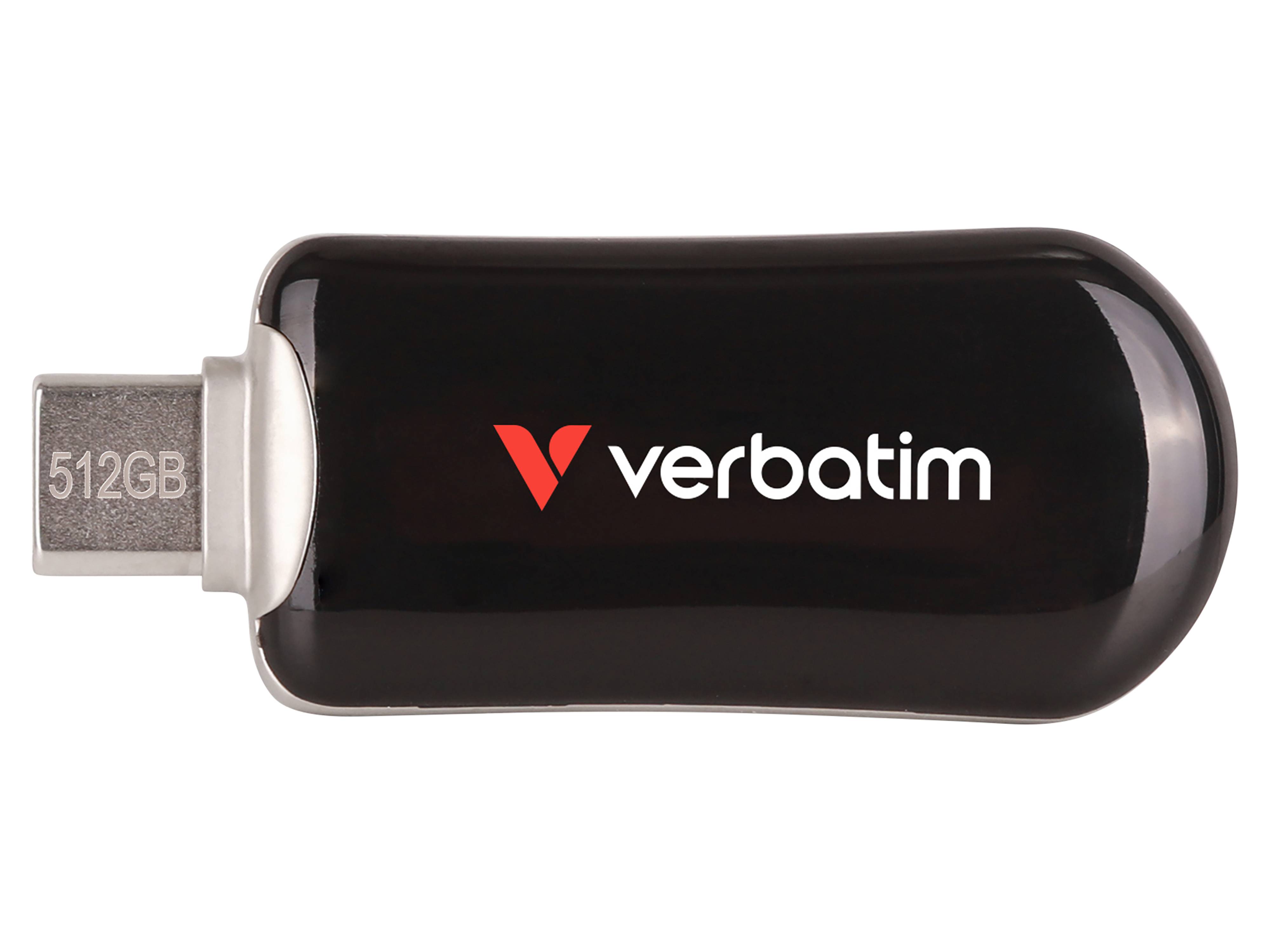 VERBATIM USB-C Stick Plectra 30227 USB 3.2 512GB schwarz