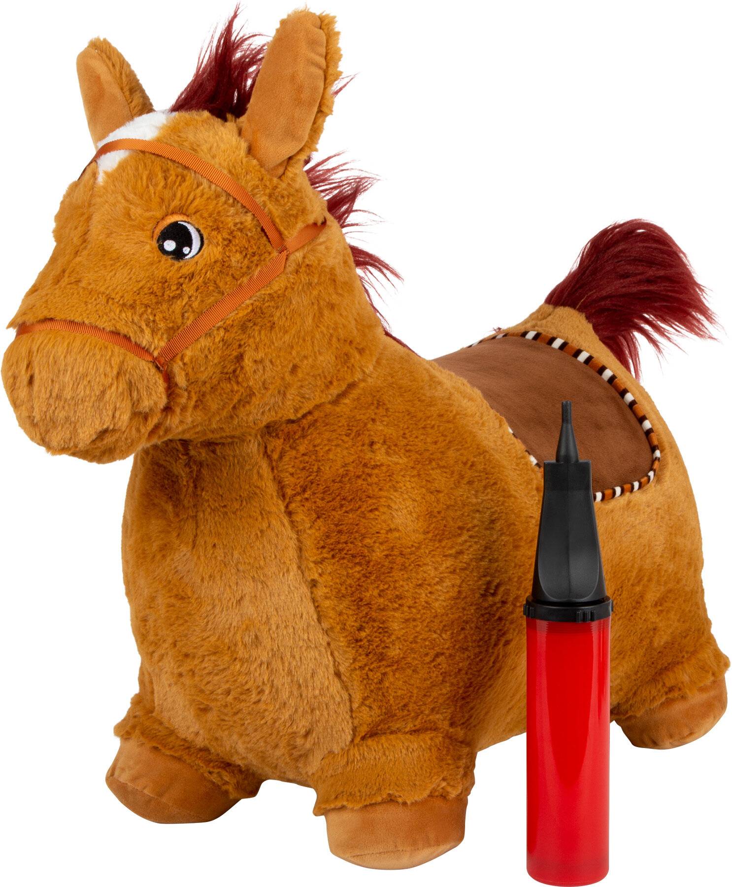 Hüpfpferd Plüsch
