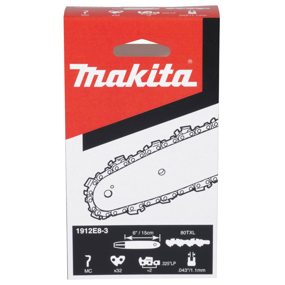Makita Sägekette 15 cm 15 cm • 0,325" • 1,1 mm • Halbmeißel • 32 Treibglieder