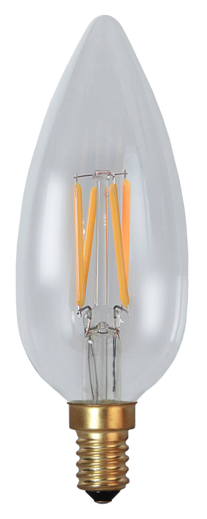 LED Kerzenlampe SOFT GLOW C45 - 3,5W - E14 - WW 2200K - 260lm - dimmbar