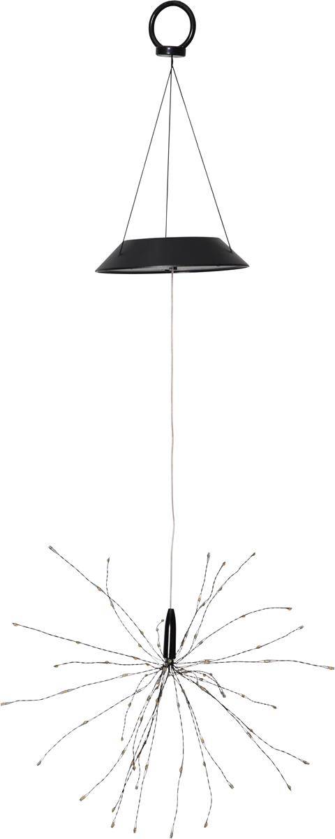 LED Solar Gartendeko Gartenstecker Feuerwerk hängend Lichtsensor Solarstab