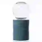 LED Solar Tischlampe GLOW blau Kugelleuchte mit Drahtlichterkette für Terrasse LED Solar Tischlampe GLOW blau Kugelleuchte mit Drahtlichterkette für Terrasse