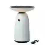 LED Solar Tischleuchte weiß 3 Lichtstufen Tischlampe Dekoleuchte Garten Terrasse LED Solar Tischleuchte weiß 3 Lichtstufen Tischlampe Dekoleuchte Garten Terrasse