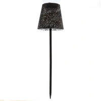 LED Solar Gartenleuchten Blumenmuster Gartenstecker Erdspieß Wegleuchte 58cm 2St LED Solar Gartenleuchten Blumenmuster Gartenstecker Erdspieß Wegleuchte 58cm 2St