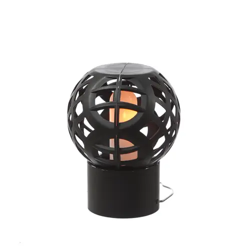 LED Solar Hängeleuchte Feuerball Garten Balkon Kugelleuchte Flammeneffekt 4St. LED Solar Hängeleuchte Feuerball Garten Balkon Kugelleuchte Flammeneffekt 4St.