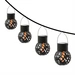 LED Solar Hängeleuchte Feuerball Garten Balkon Kugelleuchte Flammeneffekt 4St. LED Solar Hängeleuchte Feuerball Garten Balkon Kugelleuchte Flammeneffekt 4St.