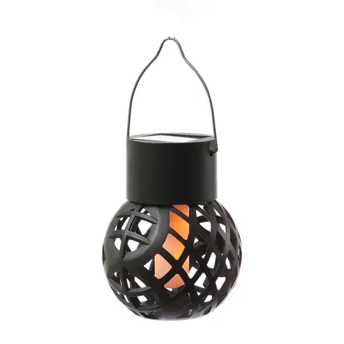 LED Solar Hängeleuchte Feuerball Garten Balkon Kugelleuchte Flammeneffekt 4St. LED Solar Hängeleuchte Feuerball Garten Balkon Kugelleuchte Flammeneffekt 4St.