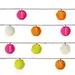 LED Solar Lichterkette Lampions 10 bunte Lampions Garten Balkon Terrasse 4,5m LED Solar Lichterkette Lampions 10 bunte Lampions Garten Balkon Terrasse 4,5m