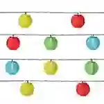 LED Solar Lichterkette Lampions 10 bunte Lampions Garten Balkon Terrasse 4,5m LED Solar Lichterkette Lampions 10 bunte Lampions Garten Balkon Terrasse 4,5m