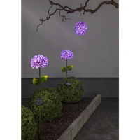 LED Solarstab Hortensie pink Gartenstecker Blume Deko Leuchte Garten Balkon Deko LED Solarstab Hortensie pink Gartenstecker Blume Deko Leuchte Garten Balkon Deko
