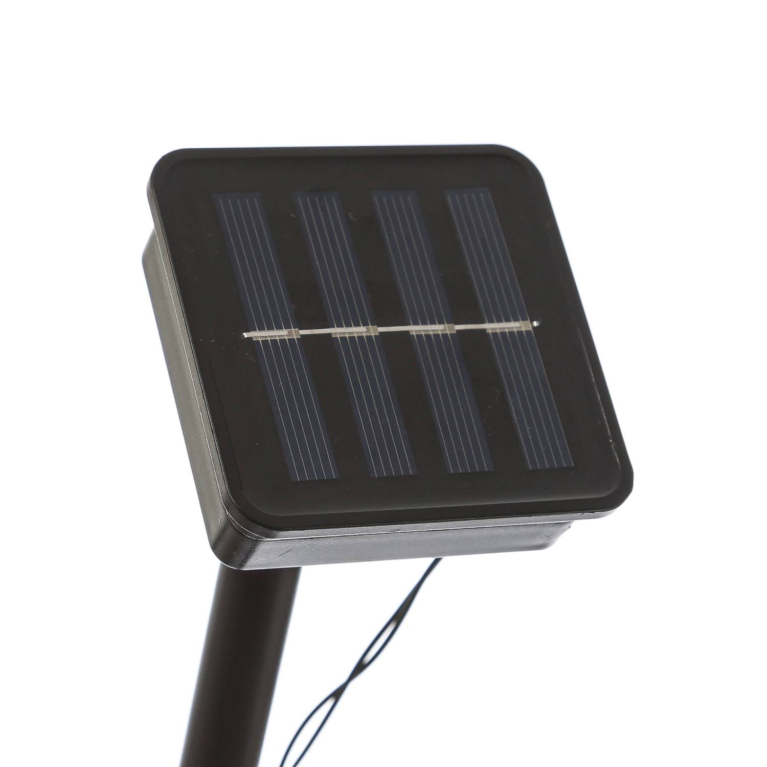 LED Solar Lichterkette Mini Pilze 10 Gartenstecker für Garten 8 Funkt. Sensor