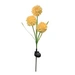 LED Solar Gartenstecker Blume Kugelblume Dekoleuchte Solarleuchte Garten gelb LED Solar Gartenstecker Blume Kugelblume Dekoleuchte Solarleuchte Garten gelb