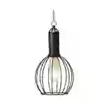 LED Solar Hängeleuchte Laterne rund Industrial Look Gitter Garten Balkon Sensor LED Solar Hängeleuchte Laterne rund Industrial Look Gitter Garten Balkon Sensor