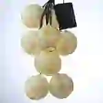 LED Solar Lichterkette Lampion Sonne Blume Motiv Garten Balkon Terrasse gelb LED Solar Lichterkette Lampion Sonne Blume Motiv Garten Balkon Terrasse gelb