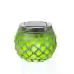LED Solar Windlicht Mosaik Solarglas Solarleuchte Mosaikleuchte Tischlampe grün LED Solar Windlicht Mosaik Solarglas Solarleuchte Mosaikleuchte Tischlampe grün