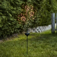 LED Solarstab FEUERWERK Gartendeko Gartenstecker LED Kugeln Dämmerungssensor LED Solarstab FEUERWERK Gartendeko Gartenstecker LED Kugeln Dämmerungssensor