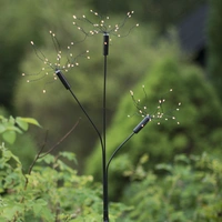 LED Solarstab FEUERWERK Gartendeko Gartenstecker LED Kugeln Dämmerungssensor LED Solarstab FEUERWERK Gartendeko Gartenstecker LED Kugeln Dämmerungssensor