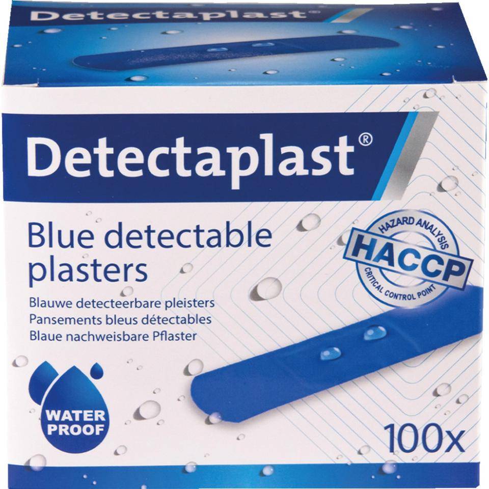 Detectaplast® Pflaster Univeral Strips, detektierbar, blau, 19x72mm, 100/VE