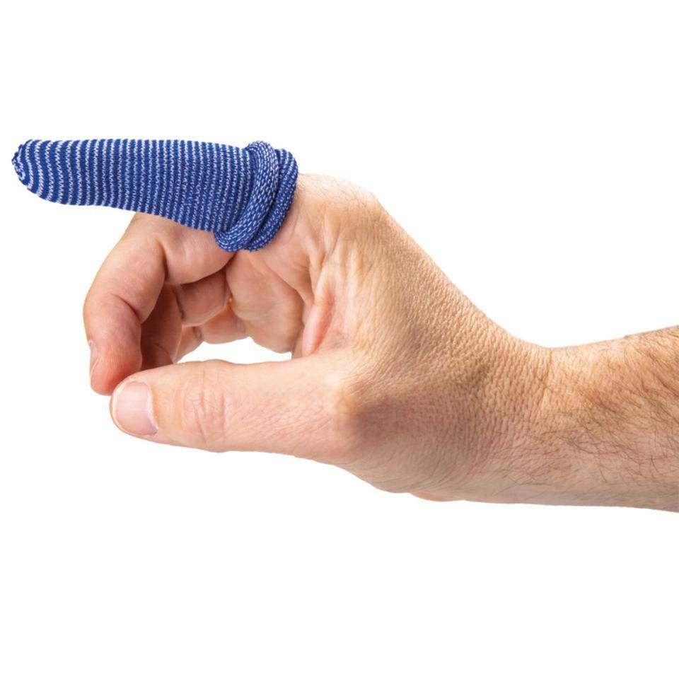 Detectaplast® Textil-Fingerlinge, blau, Textilgewebe, 30/VE