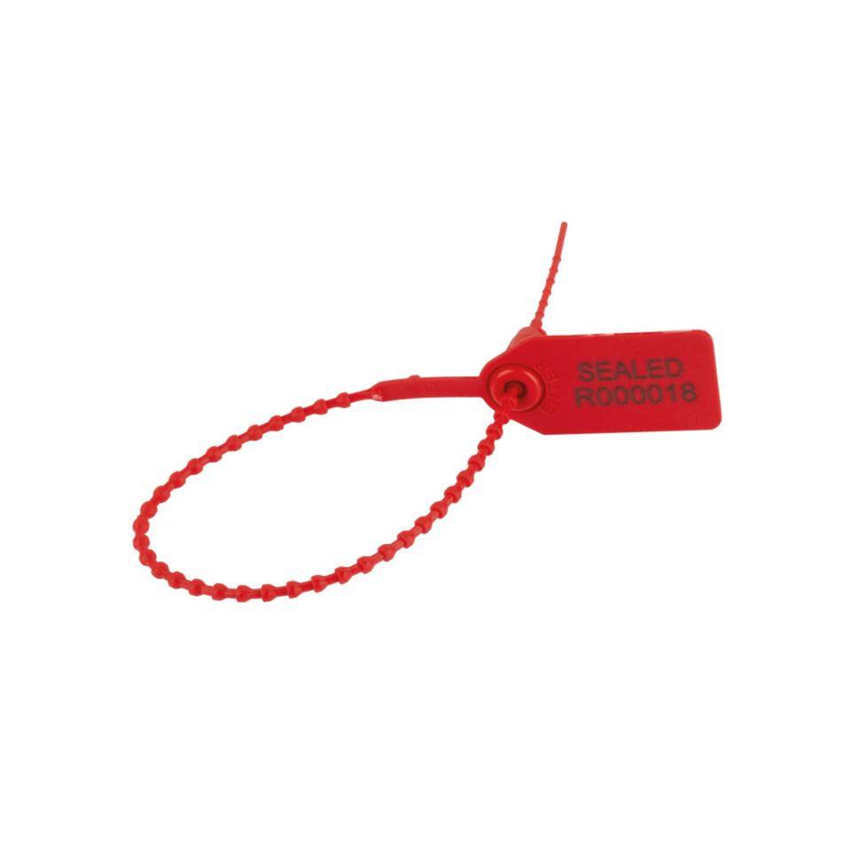 Durchziehplombe SHORT SEAL APS 250, rot, Polypropylen, 250mm, 1000/VE