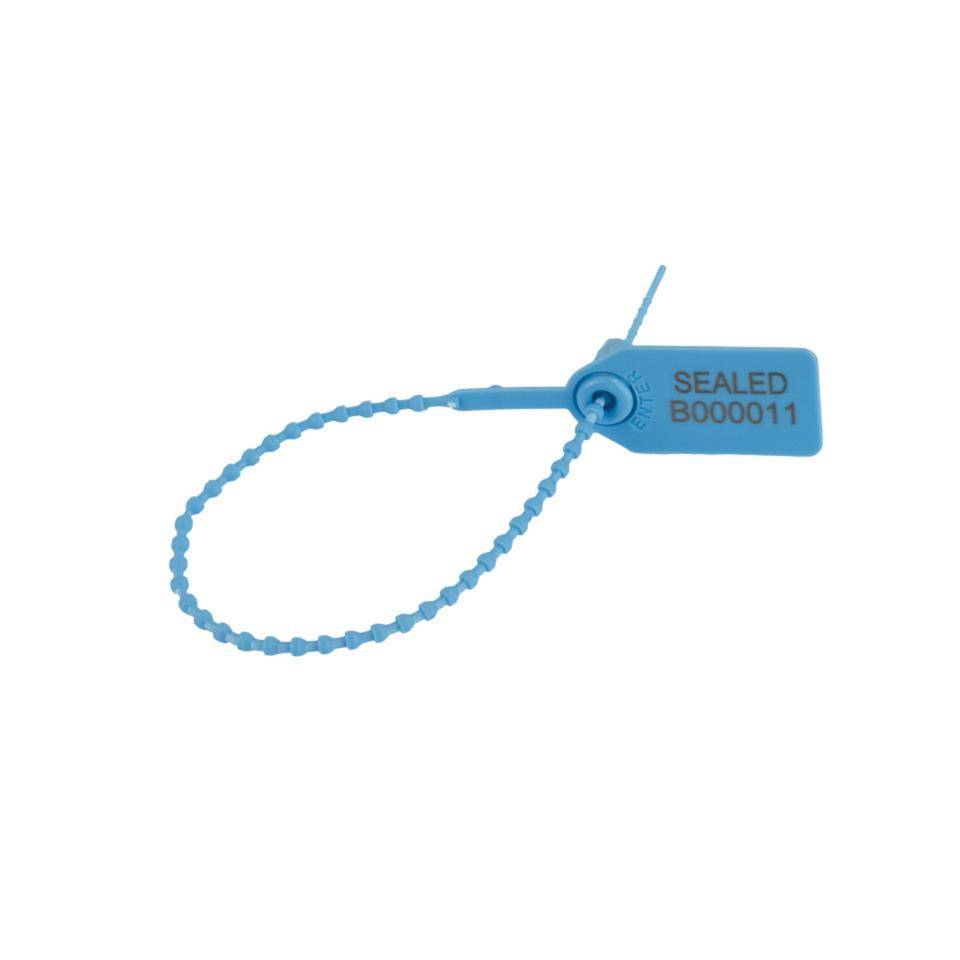 Durchziehplombe SHORT SEAL APS 250, blau, Polypropylen, 250mm, 1000/VE