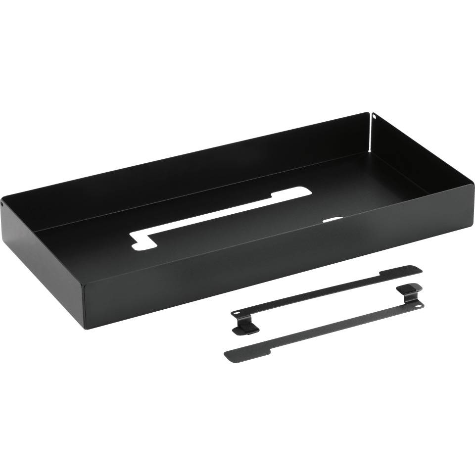 DURABLE Schublade für Monitorständer EFFECT, schwarz, Metall, 468x221x53mm