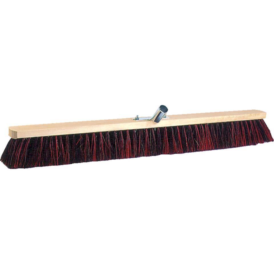 Saalbesen Arenga/Elaston, Metallstielhalter, für Holzstiele Ø 24mm, Breite 800mm