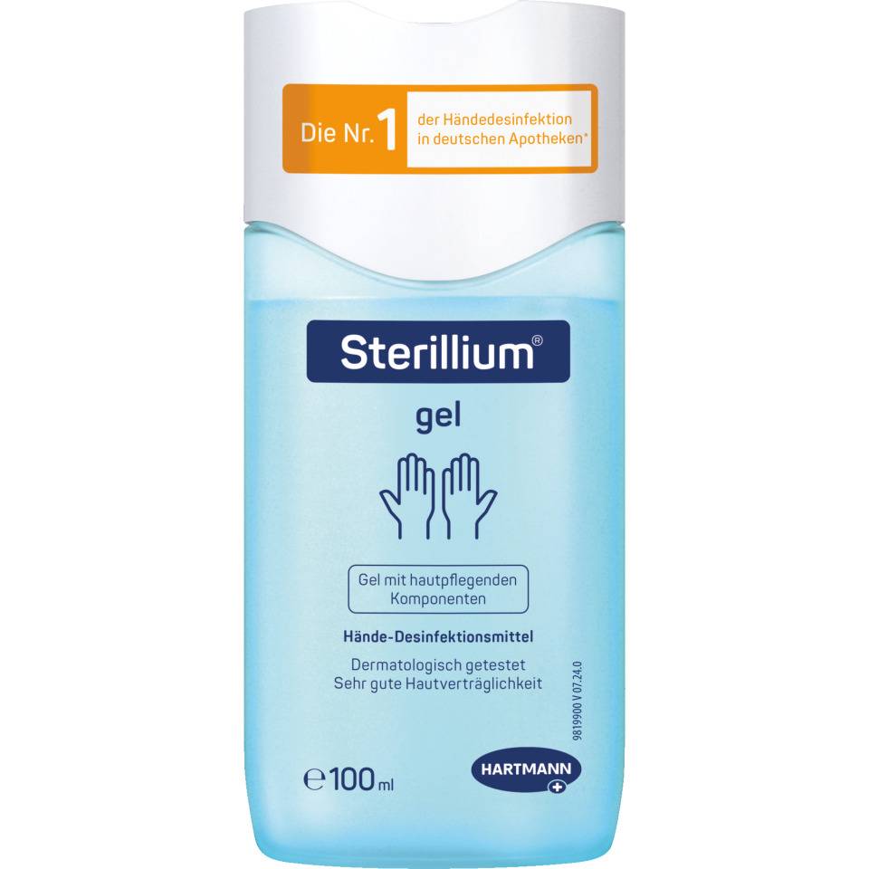 Sterillium® gel Hände-Desinfektionsgel, feuchtigkeitsspendend, 100ml/Flasche