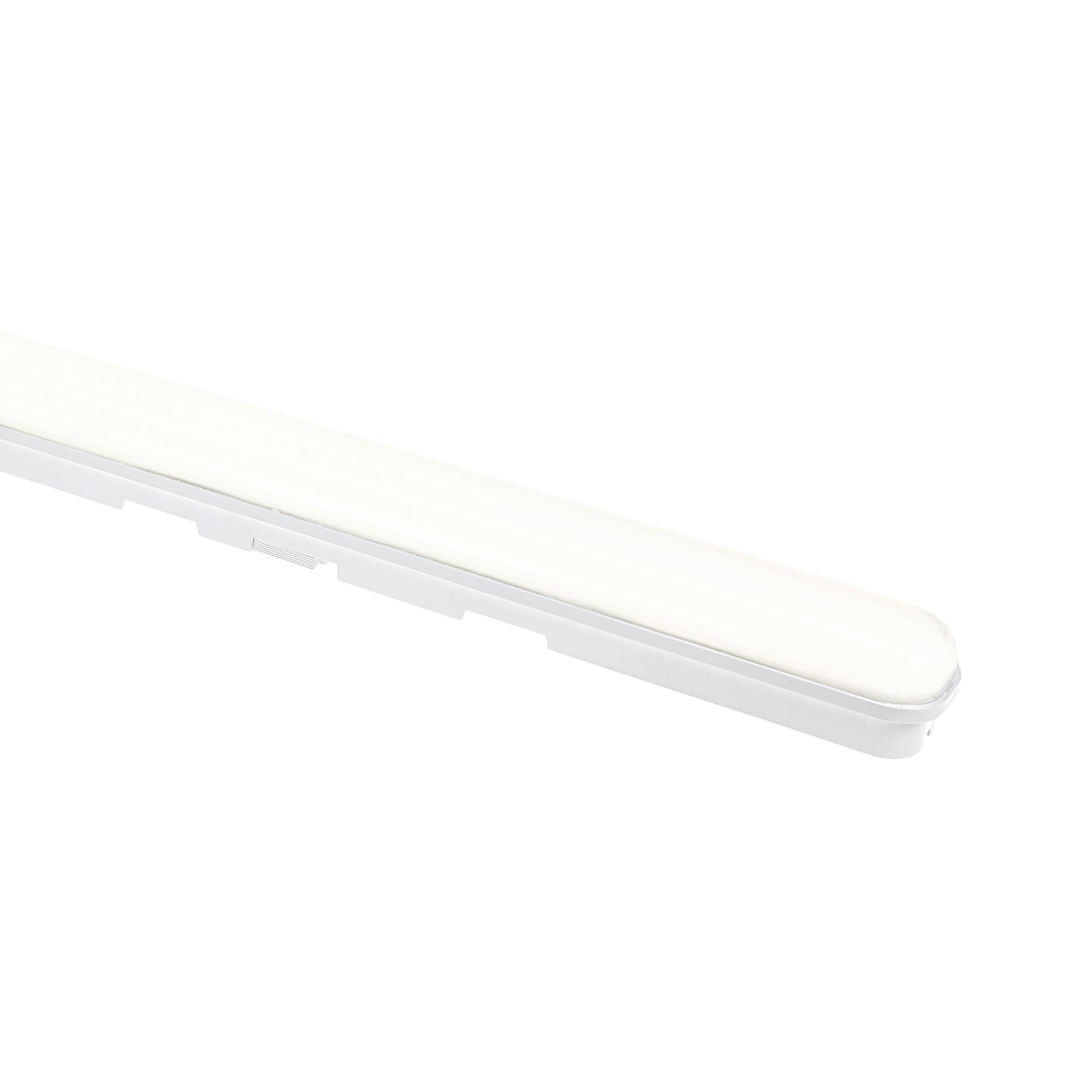 Spectrum LED LIMEA GO HERMETIC 50W 120cm Feuchtraumleuchte 6700 lm Wannenleuchte IP65 IK07 Neutralweiß 4000K