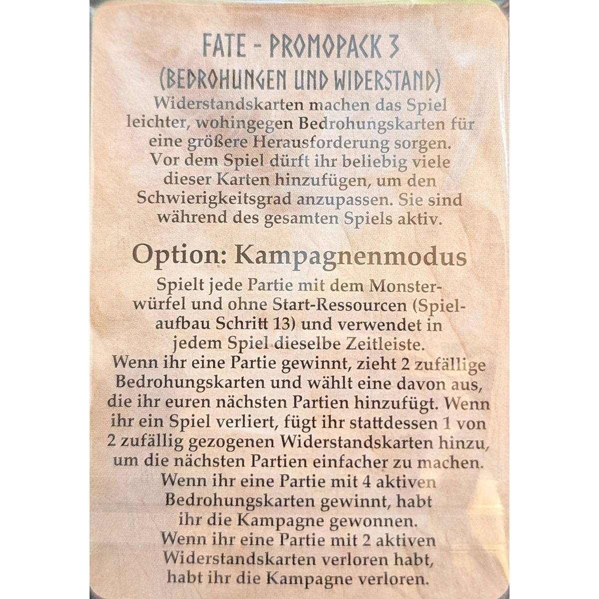 Joekas World Fate: Die Verteidiger von Grimheim Bedrohungen und Widerstand - Promopack 3