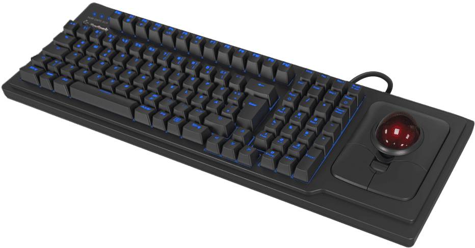 KeySonic TAS KSK-8202ELU-T US Trackball schwarz