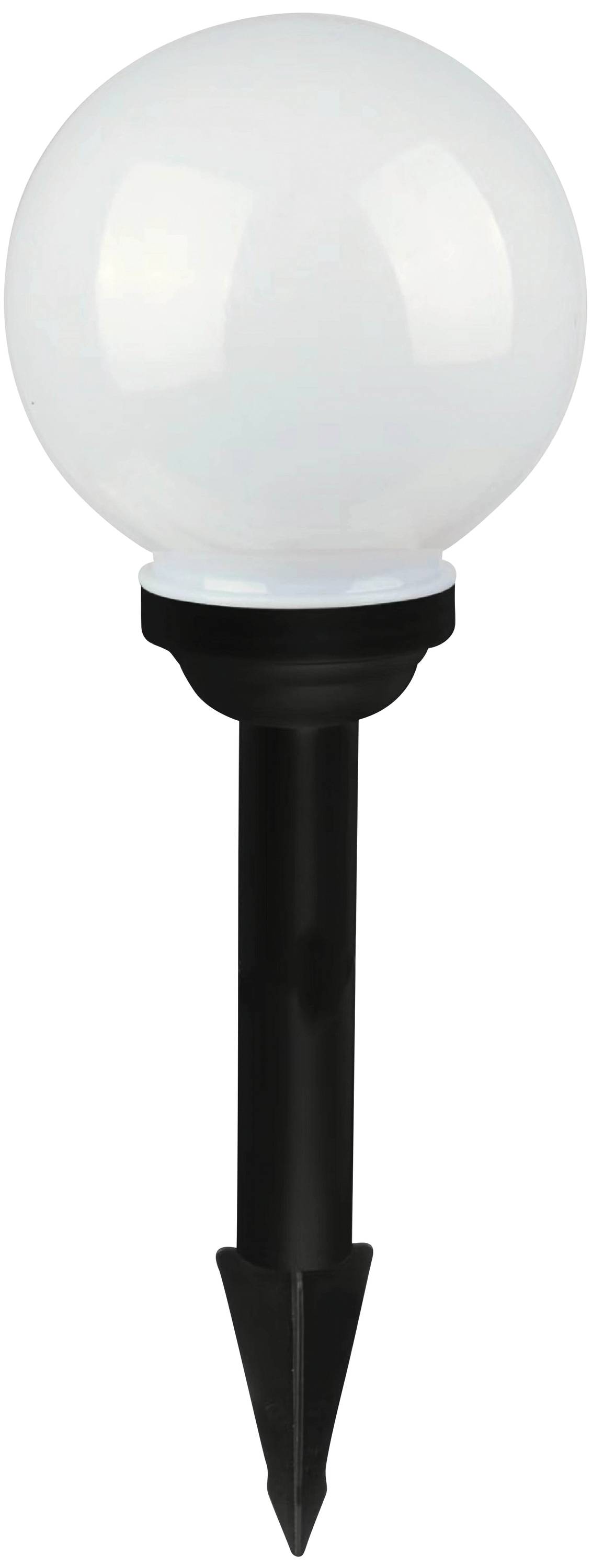 BLULAXA Solar LED-Gartenleuchte, Ø 15 cm, IP44, weiß