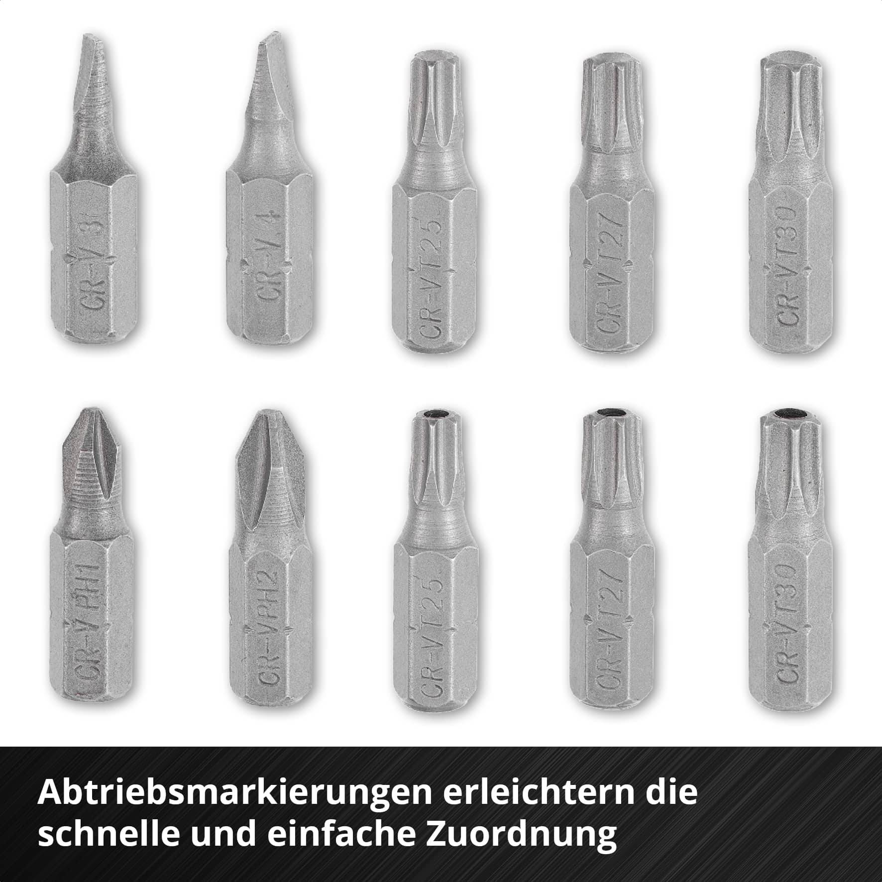 EINHELL Bit-Set, 118495, 32-teilig