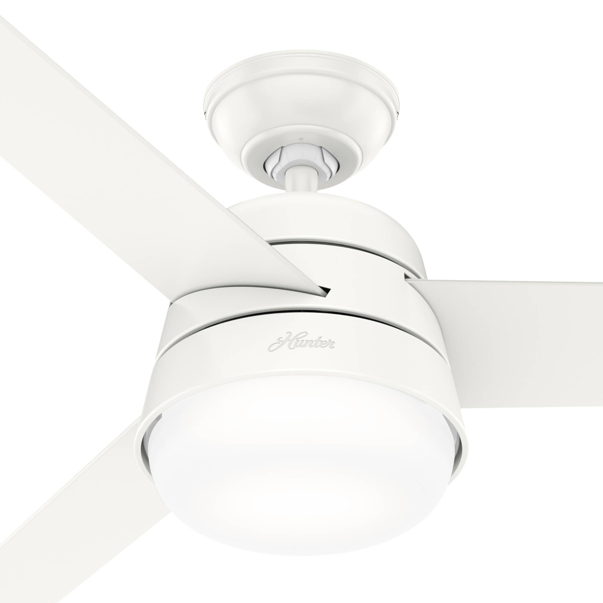 Deckenventilator Finley L Weiß mit Licht & Fernbedienung
