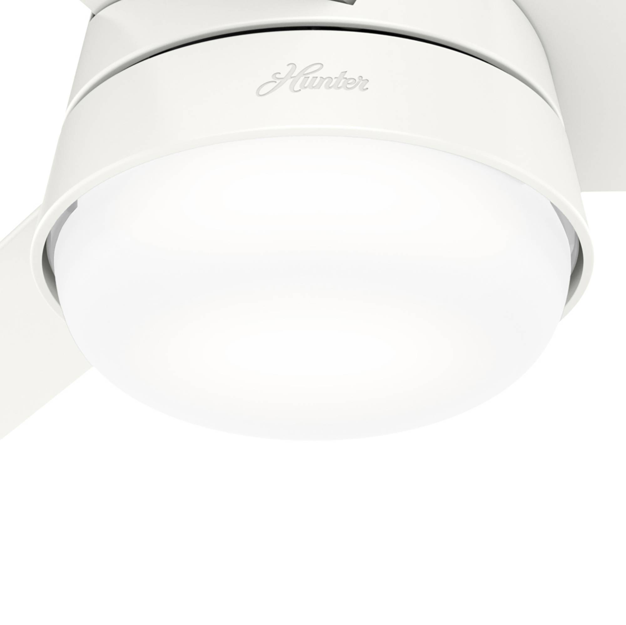 Deckenventilator Finley L Weiß mit Licht & Fernbedienung