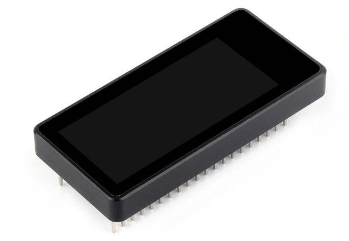 Waveshare ESP32 S3 Mikrocontroller, 240 MHz, 16 MB Flash, Wi-Fi, BT5, 1.91 Zoll AMOLED Display - Display: Touchscreen - Ausführung: mit Header