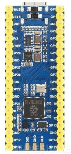Waveshare RP2350-LCD-0.96 Mikrocontroller, 0.96" LCD, ARM/RISC-V, 26 GPIO, 4MB Flash, mit Header