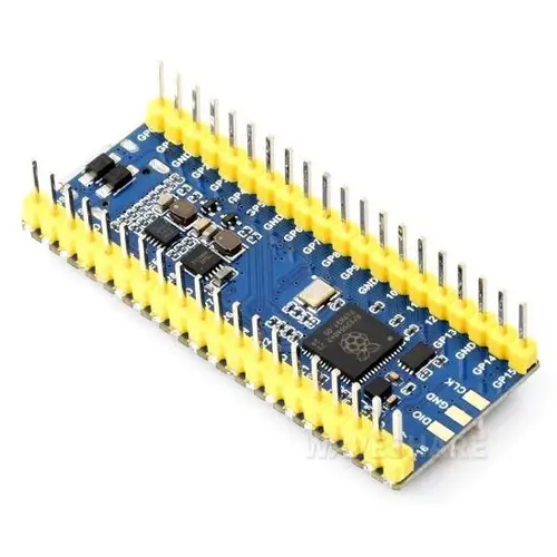 Waveshare RP2350-LCD-0.96 Mikrocontroller, 0.96" LCD, ARM/RISC-V, 26 GPIO, 4MB Flash, mit Header Waveshare RP2350-LCD-0.96 Mikrocontroller, 0.96" LCD, ARM/RISC-V, 26 GPIO, 4MB Flash, mit Header