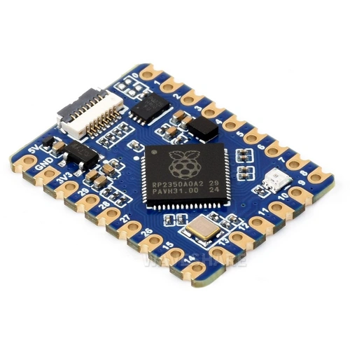 Waveshare RP2350-Tiny Mikrocontroller, ARM/RISC-V, 28 GPIO, 4MB Flash, RGB-LED, ohne FPC-Kabel Waveshare RP2350-Tiny Mikrocontroller, ARM/RISC-V, 28 GPIO, 4MB Flash, RGB-LED, ohne FPC-Kabel