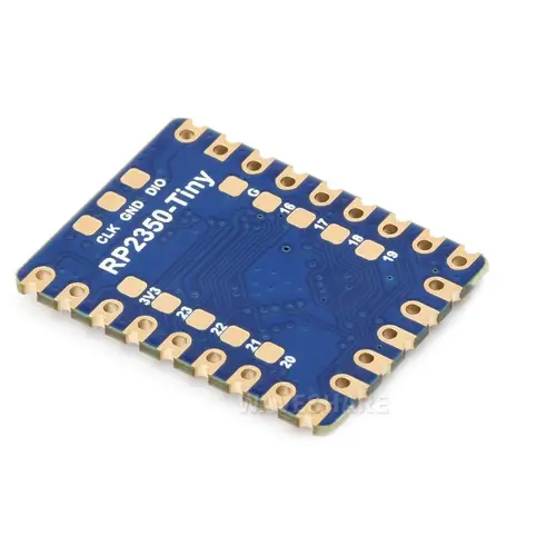 Waveshare RP2350-Tiny Mikrocontroller, ARM/RISC-V, 28 GPIO, 4MB Flash, RGB-LED, ohne FPC-Kabel Waveshare RP2350-Tiny Mikrocontroller, ARM/RISC-V, 28 GPIO, 4MB Flash, RGB-LED, ohne FPC-Kabel