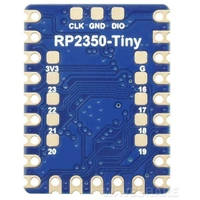 Waveshare RP2350-Tiny Mikrocontroller, ARM/RISC-V, 28 GPIO, 4MB Flash, RGB-LED, ohne FPC-Kabel Waveshare RP2350-Tiny Mikrocontroller, ARM/RISC-V, 28 GPIO, 4MB Flash, RGB-LED, ohne FPC-Kabel